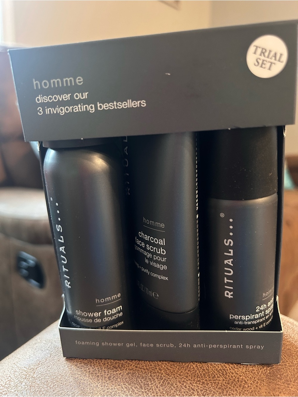Rituals men homme 3 invigorating bestsellers